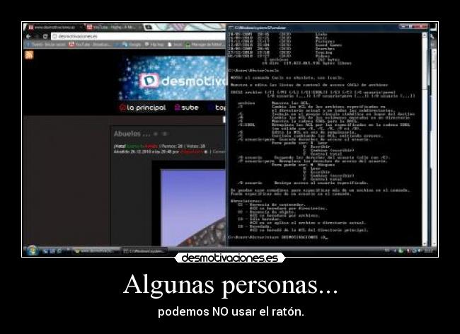 Algunas personas... -