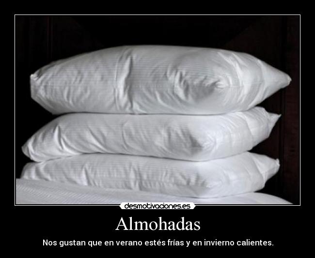 Almohadas -