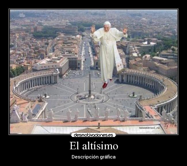 El altísimo - Descripción gráfica