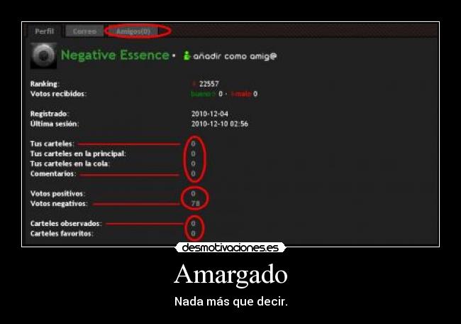 carteles negative essence eres gilipollas dedicas votar negativo para joder desmotivaciones