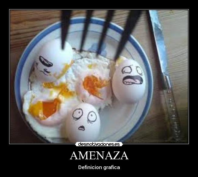 AMENAZA - Definicion grafica