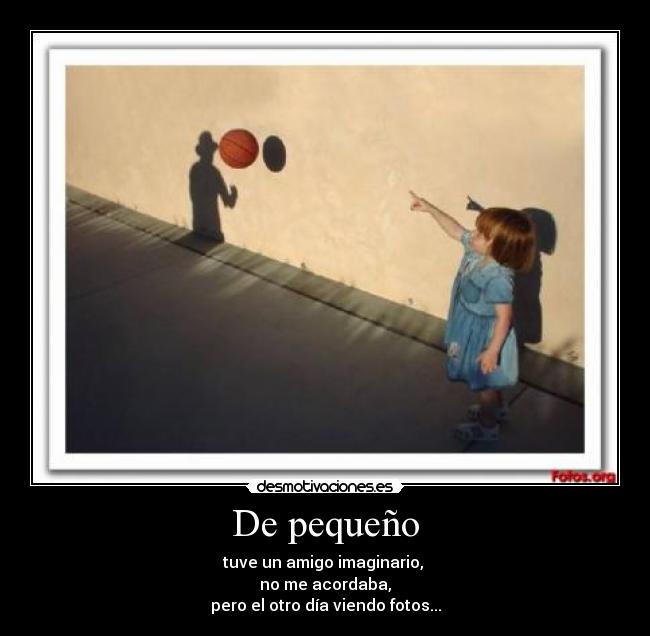 De pequeño - 