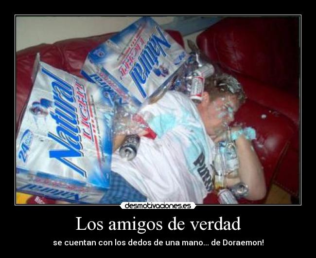 Los amigos de verdad -