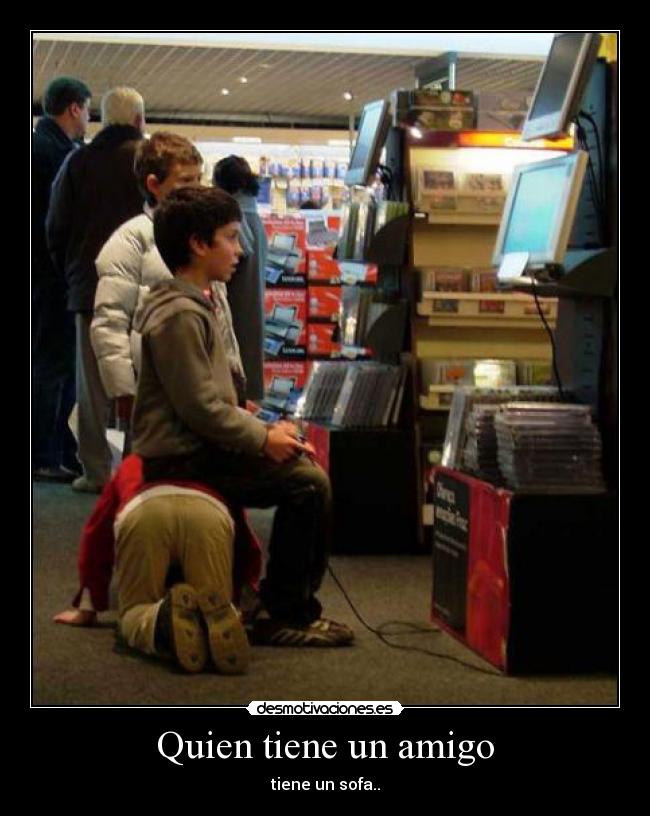 carteles amigo sofa desmotivaciones