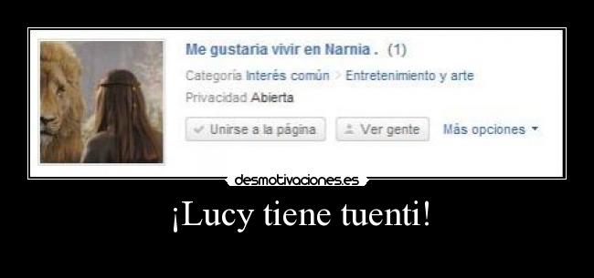 ¡Lucy tiene tuenti! -