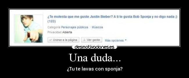 Una duda... -