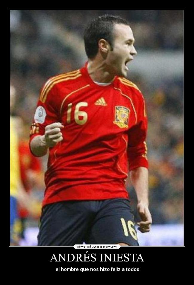 ANDRÉS INIESTA -