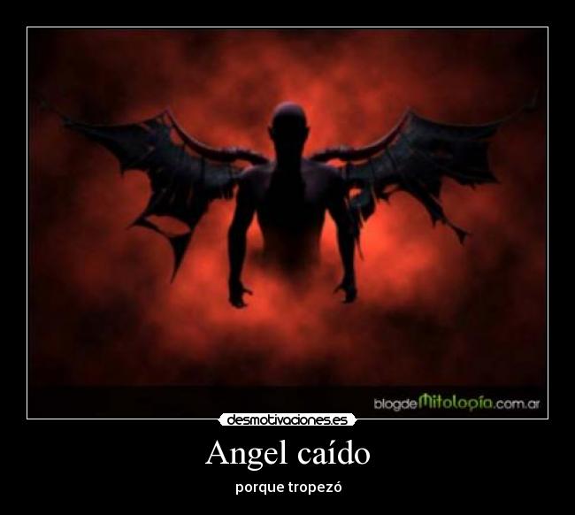 Angel caído -