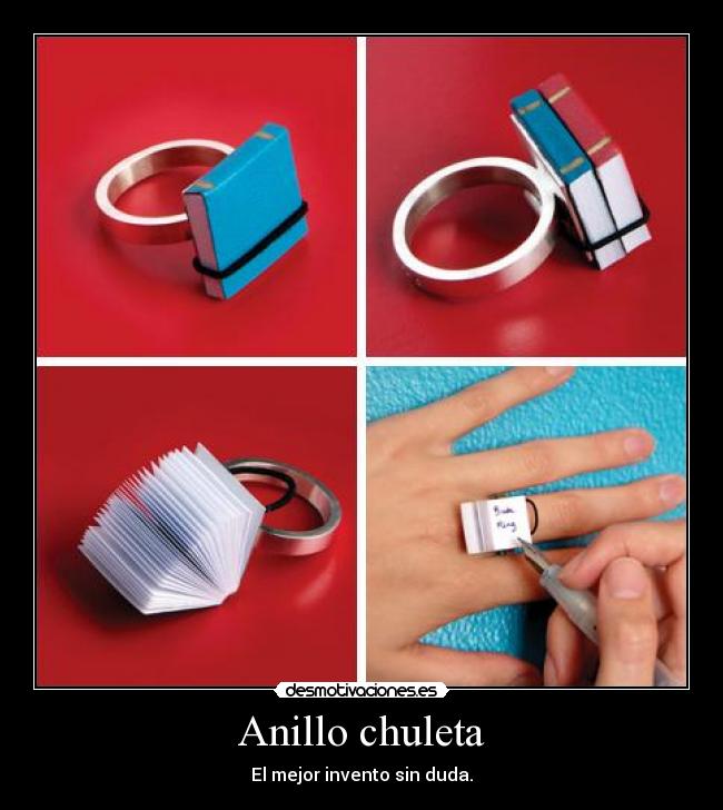 Anillo chuleta -