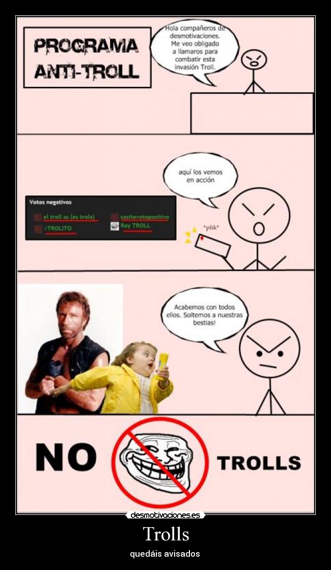 Trolls - quedáis avisados