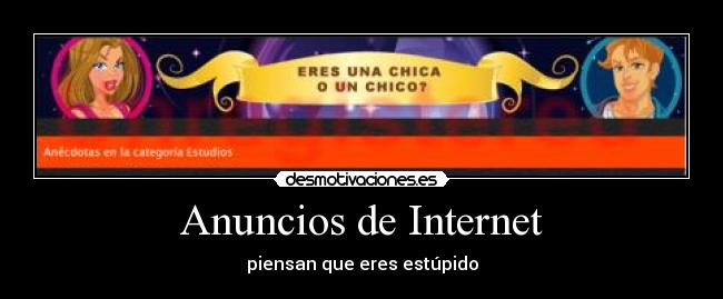 Anuncios de Internet -