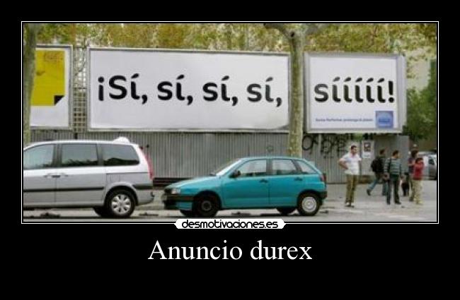 Anuncio durex - 