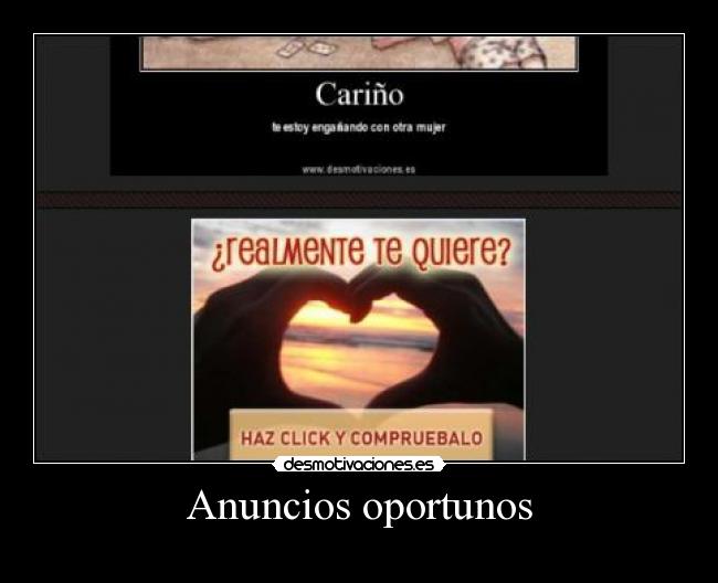 Anuncios oportunos -