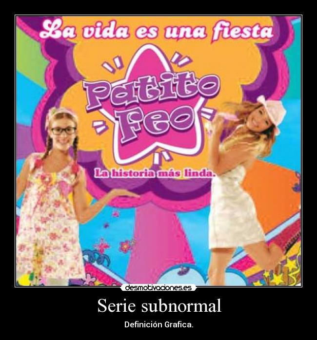 Serie subnormal - Definición Grafica.