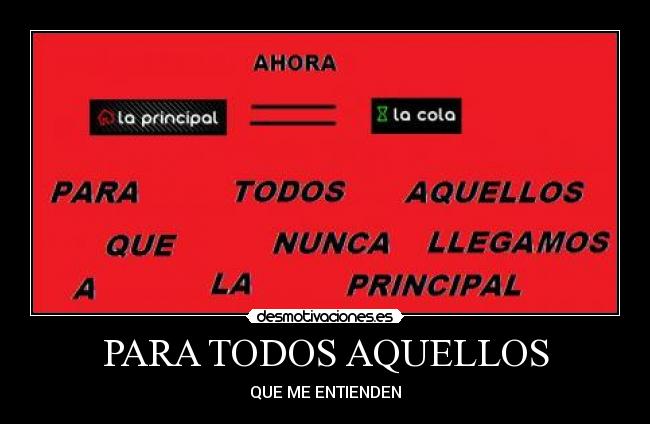 PARA TODOS AQUELLOS - 