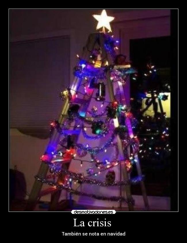 La crisis  - También se nota en navidad