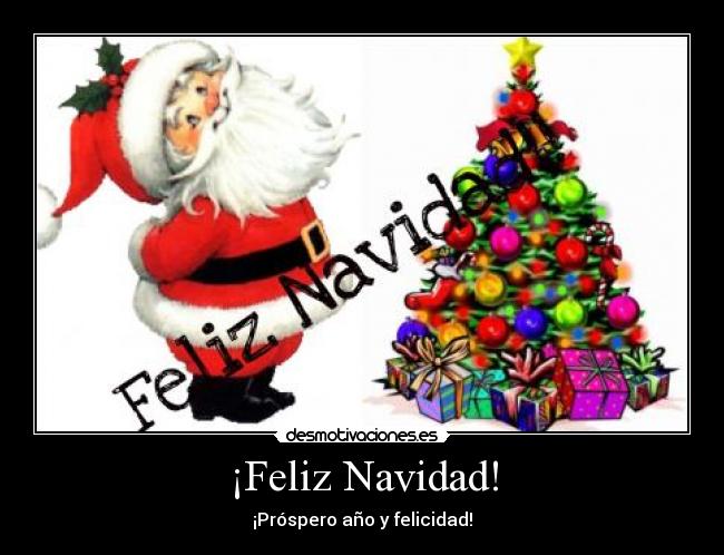 carteles navidad feliz navidad papa noel desmotivaciones