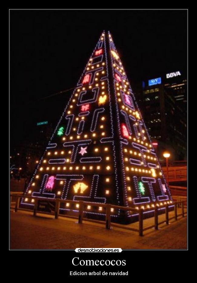 Comecocos - Edicion arbol de navidad