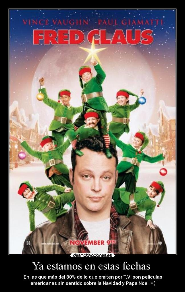 Ya estamos en estas fechas  - 