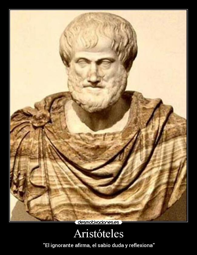 carteles aristoteles desmotivaciones