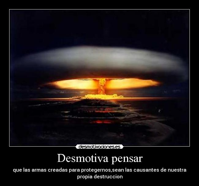 Desmotiva pensar - 