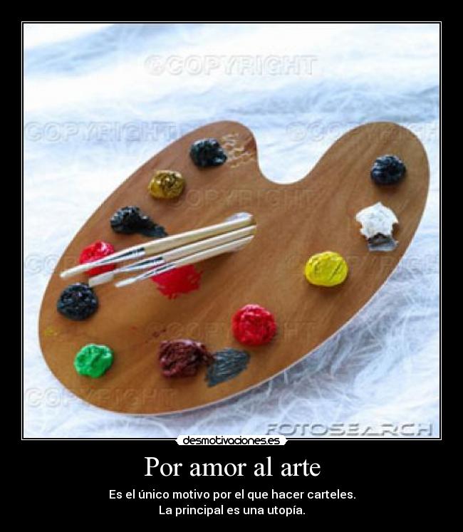 Por amor al arte - 