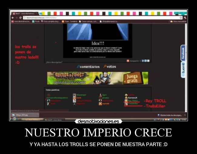 NUESTRO IMPERIO CRECE -