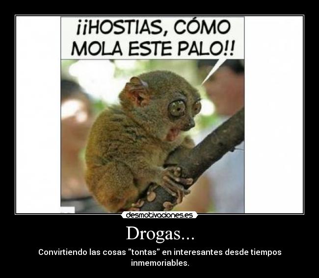Drogas... -