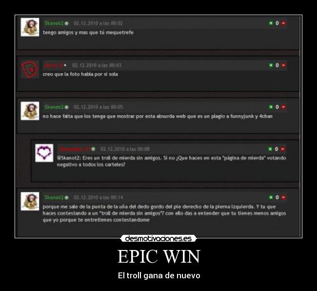 carteles troll ganacortate cabeza eres menos insignificante que una piedra desmotivaciones