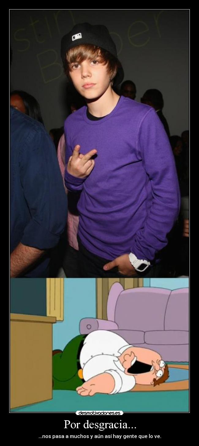 carteles mierda justin bieber desmotivaciones