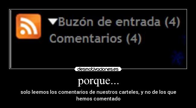 porque... - 