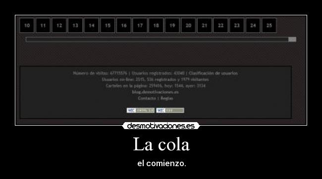 La cola - 