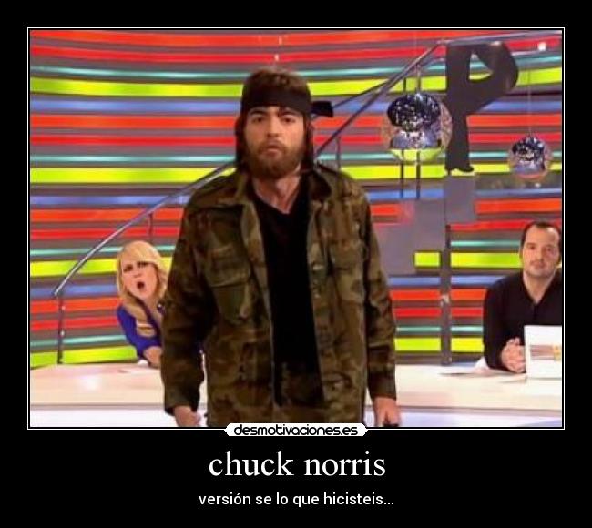 chuck norris -