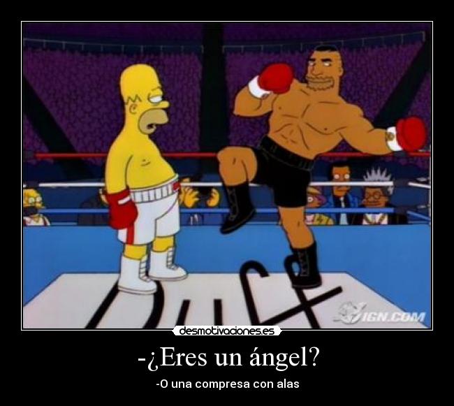 -¿Eres un ángel? - 