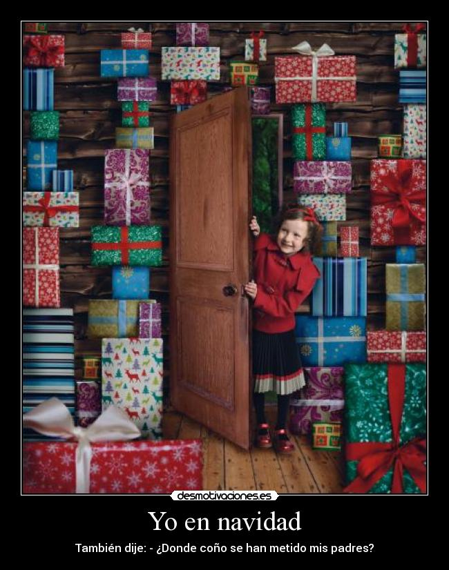 Yo en navidad -