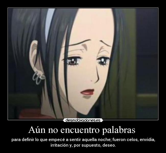 Aún no encuentro palabras  - 