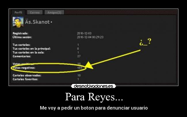 Para Reyes... -