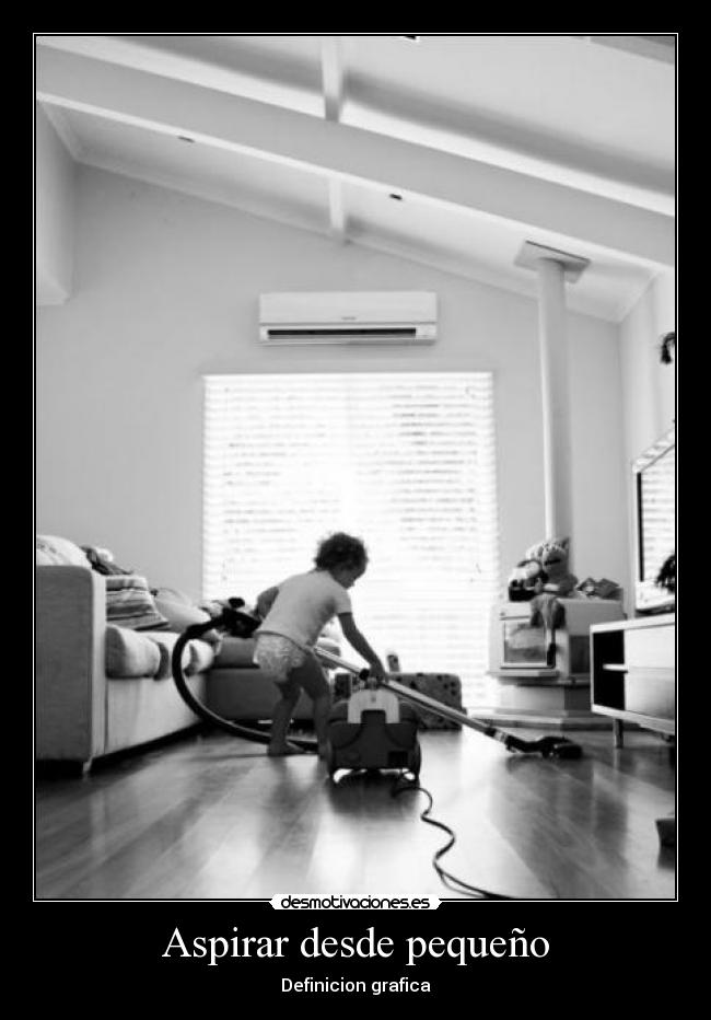Aspirar desde pequeño - Definicion grafica