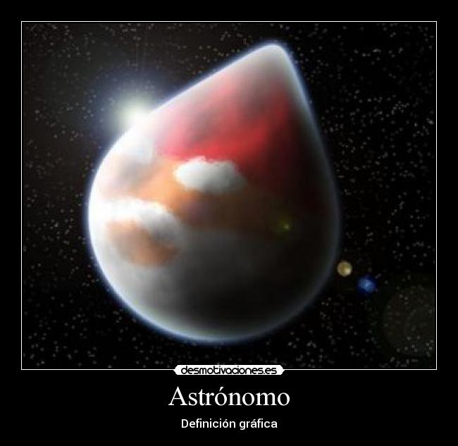 Astrónomo - Definición gráfica