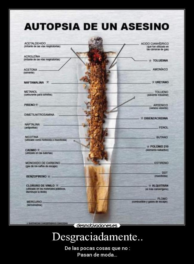 Desgraciadamente.. -