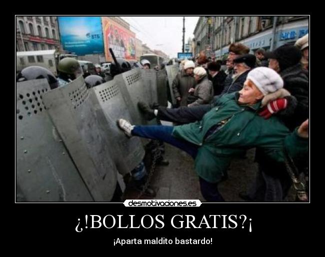 ¿!BOLLOS GRATIS?¡ - 