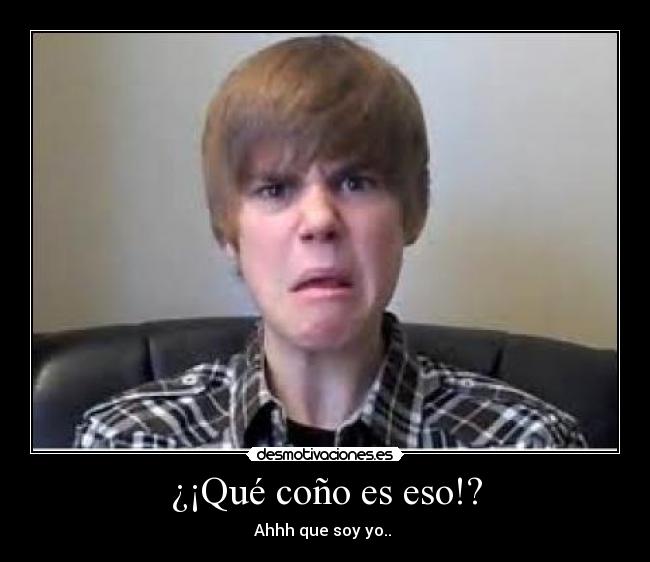 ¿¡Qué coño es eso!? - Ahhh que soy yo..