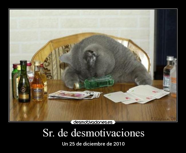 Sr. de desmotivaciones -