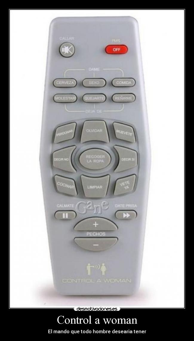 Control a woman -