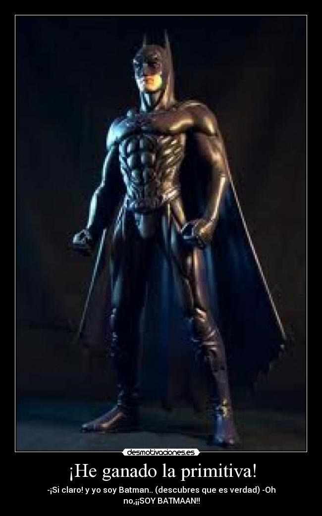 ¡He ganado la primitiva! -