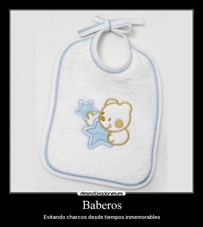 carteles baberos bebes desmotivaciones