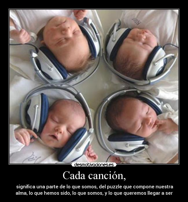 Cada canción, - 