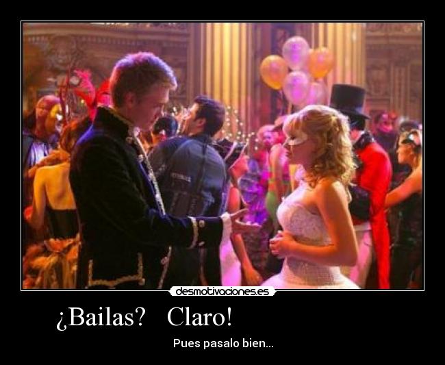 ¿Bailas? Claro! -