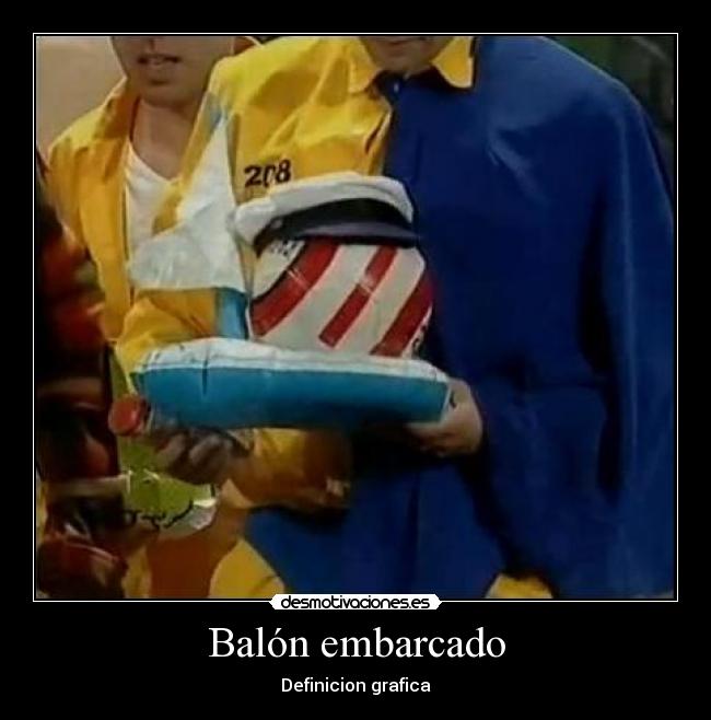Balón embarcado - Definicion grafica