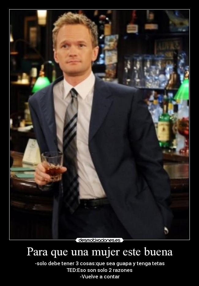 Para que una mujer este buena -
